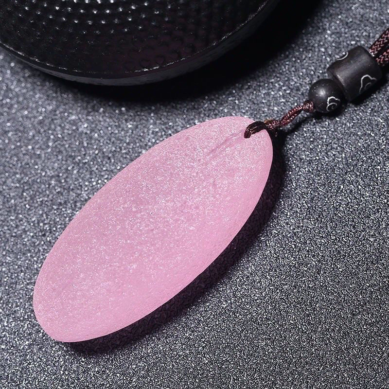 Korla Blood Meteorite Energy Pendant — Topaz-Accented Lucky Charm